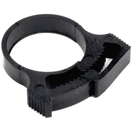 HellermannTyton SNP1.25-PA66GF13-BK Befestigungsschelle 190-00029 Bündel-Ø (Fest)=7 mm 1 St.