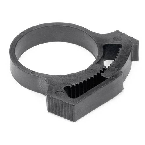 HellermannTyton SNP12A-PA66GF13-BK Befestigungsschelle 190-00254 Bündel-Ø-Bereich 15.60 bis 18.30 mm 1 St.