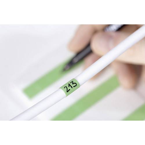 HellermannTyton 598-14024 HSMB-C1-1402-GN-1402-CL/GN Etiketten-Kabellaminierer Grün 1 St.