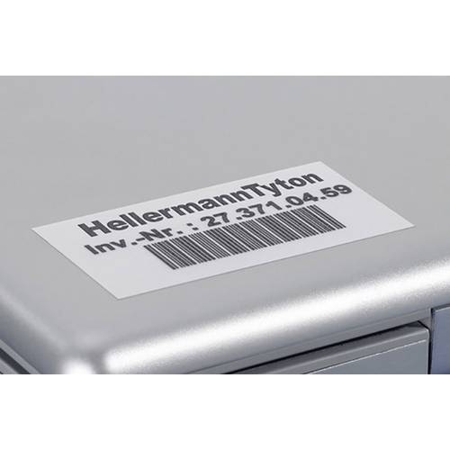Thumbnail - HellermannTyton 594-11103 TAG15LA4-1103-SR-1103-ML Etikett für Laserbedruckung