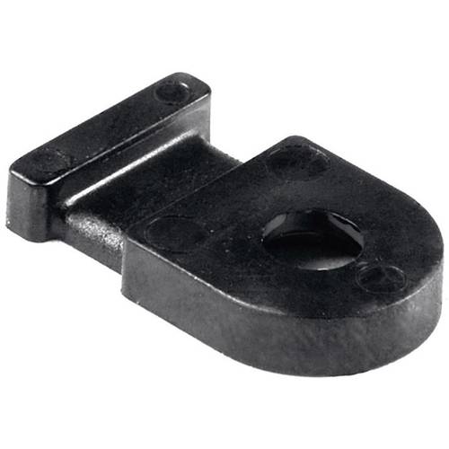 HellermannTyton MB2-PA66-BK Befestigungssockel schraubbar, nieten 151-28210 Schwarz 1 St.