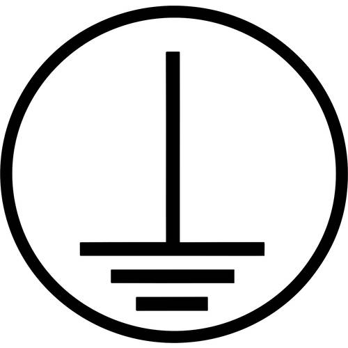 HellermannTyton 597-23073 WM3-ERDE2-720-WH/BK-720-BK/WH Kabel-Etikett