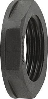 HellermannTyton 166-50140 ALPA-M63-PA66GF30-BK Gegenmutter M50 Polyamid 6.6 1 St.
