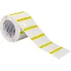 HellermannTyton 596-09325 TAG9TD3-323-YECL-323-YE Etiketten für Thermotransferdrucker Montage-Art: aufkleben Gelb (transparent) 1 St.
