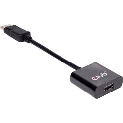 Image of club3D CAC-2070 DisplayPort Adapter [1x DisplayPort Stecker - 1x HDMI-Buchse] Schwarz