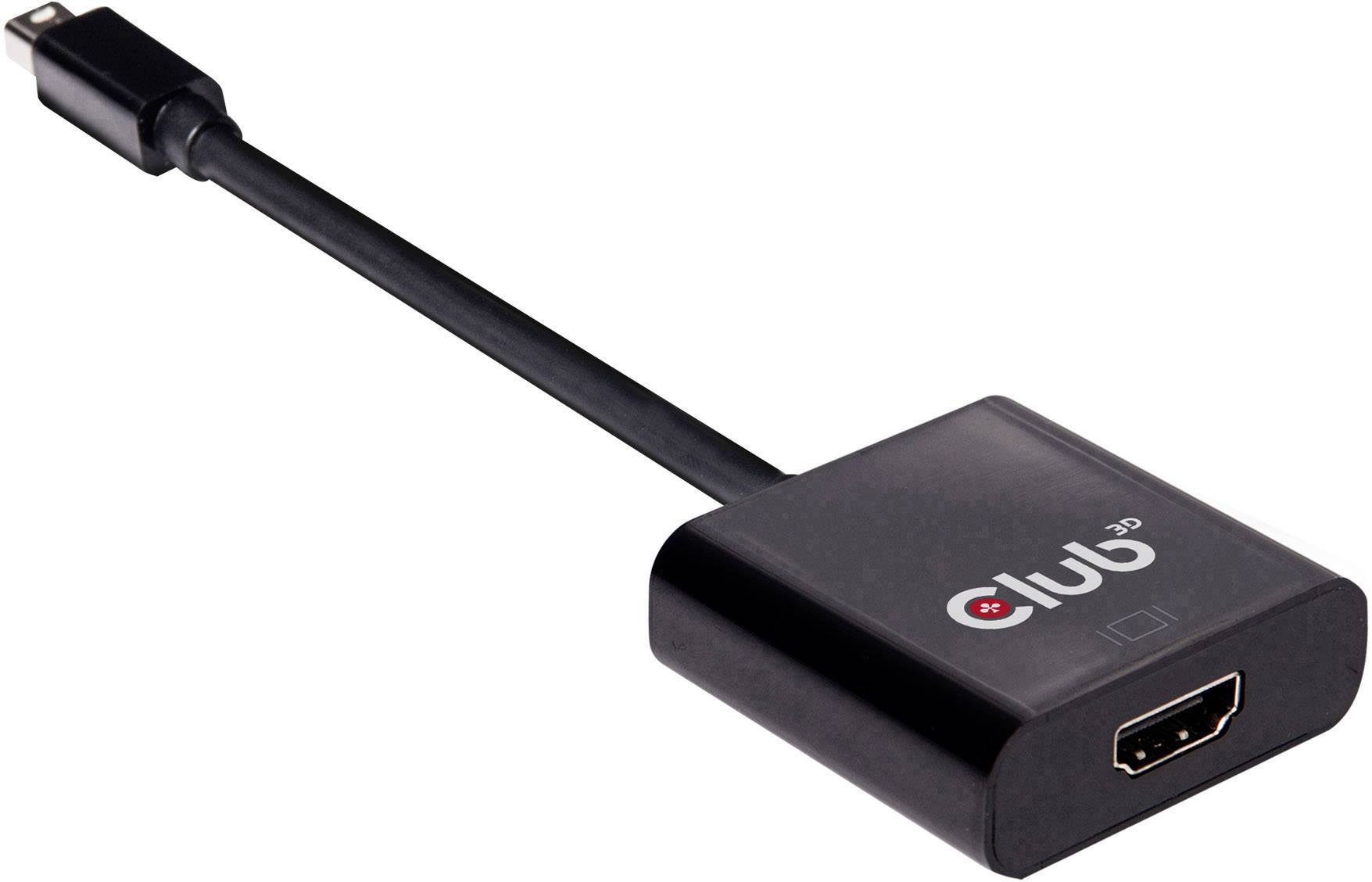 CLUB3D DisplayPort 1.2 Adapter mDP zu HDMI 2.0 aktiv UHD 4K60Hz