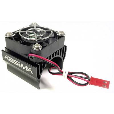 Absima Absima Motor-Kühlkörper mit Ventilator 40 mm Ventilatorposition: mittig sitzend  Schwarz