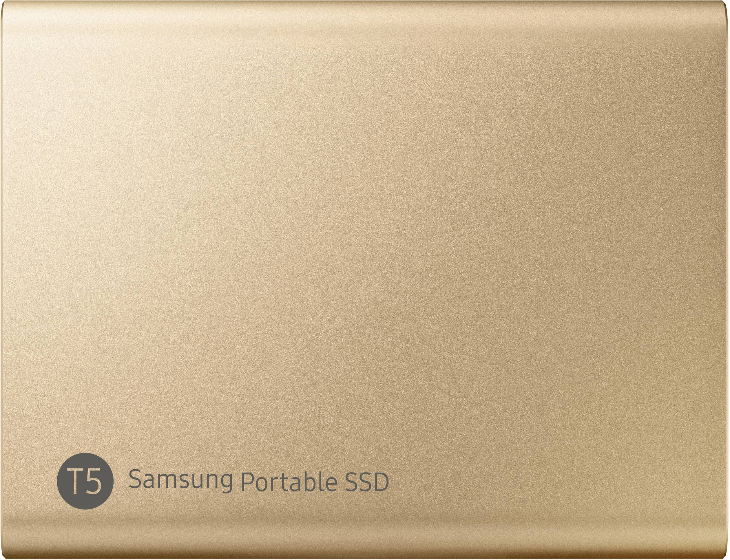 Samsung Portable T5 1 TB Externe SSD USB-C® (USB 3.2 Gen 2) Roségold MU-PA1T0G/EU-3
