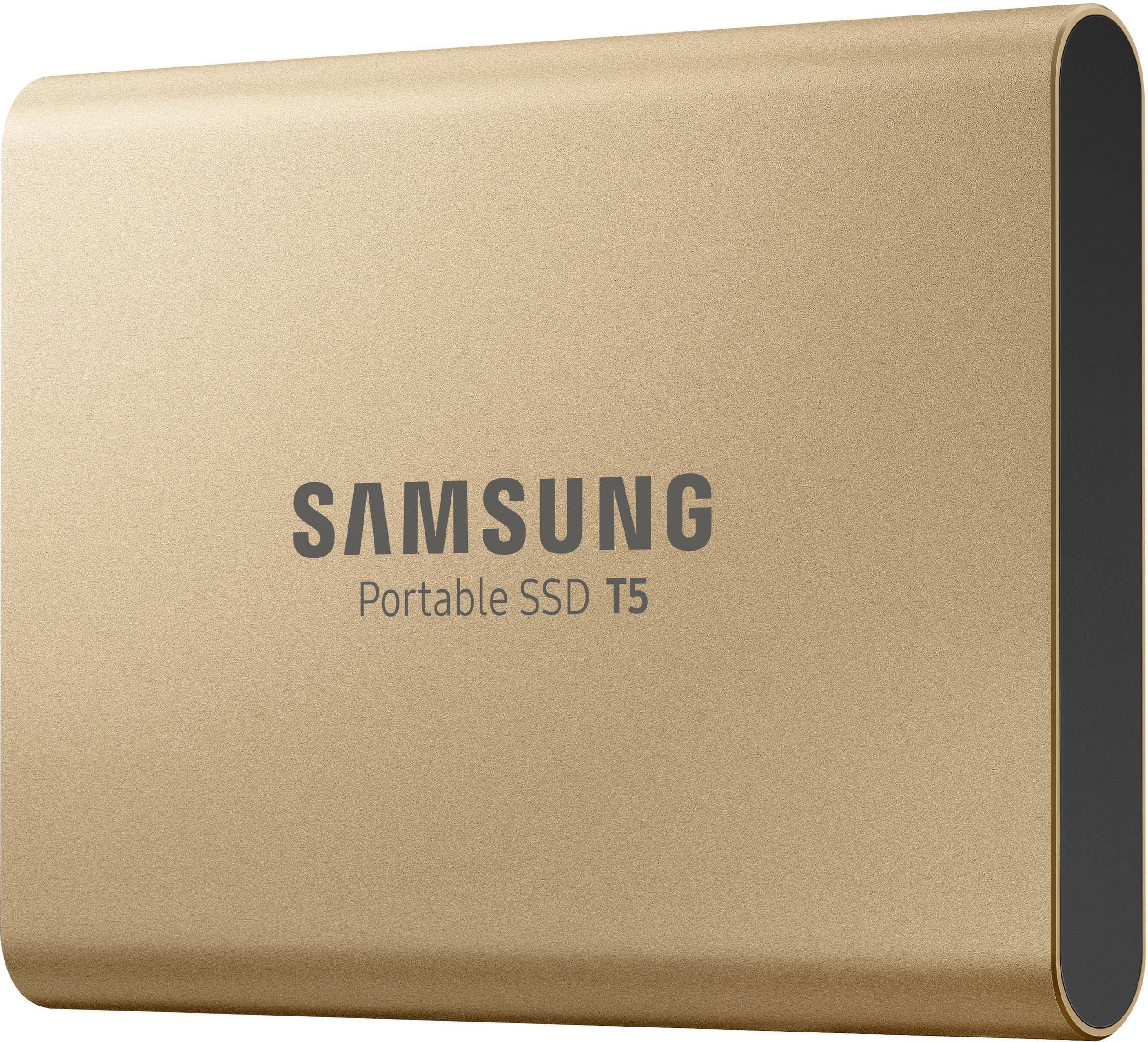 Samsung Portable T5 1 TB Externe SSD USB-C® (USB 3.2 Gen 2) Roségold MU-PA1T0G/EU-7
