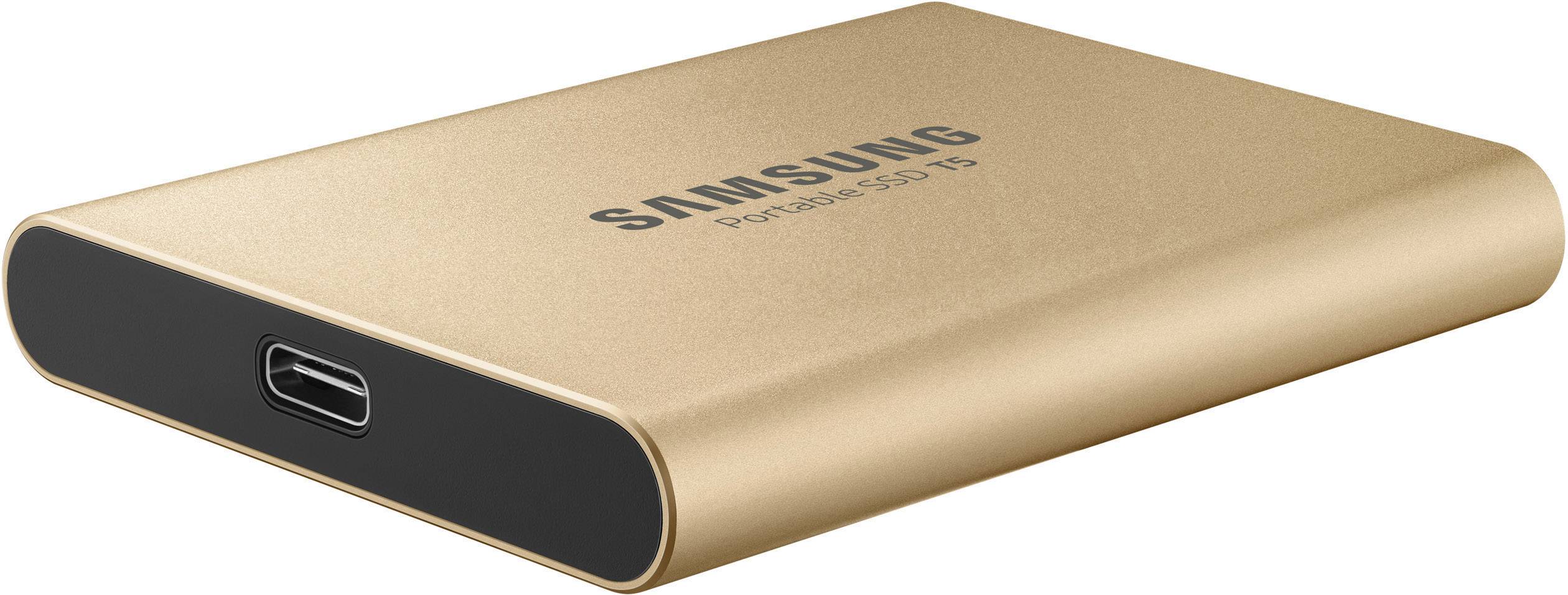 Samsung Portable T5 1 TB Externe SSD USB-C® (USB 3.2 Gen 2) Roségold MU-PA1T0G/EU-8