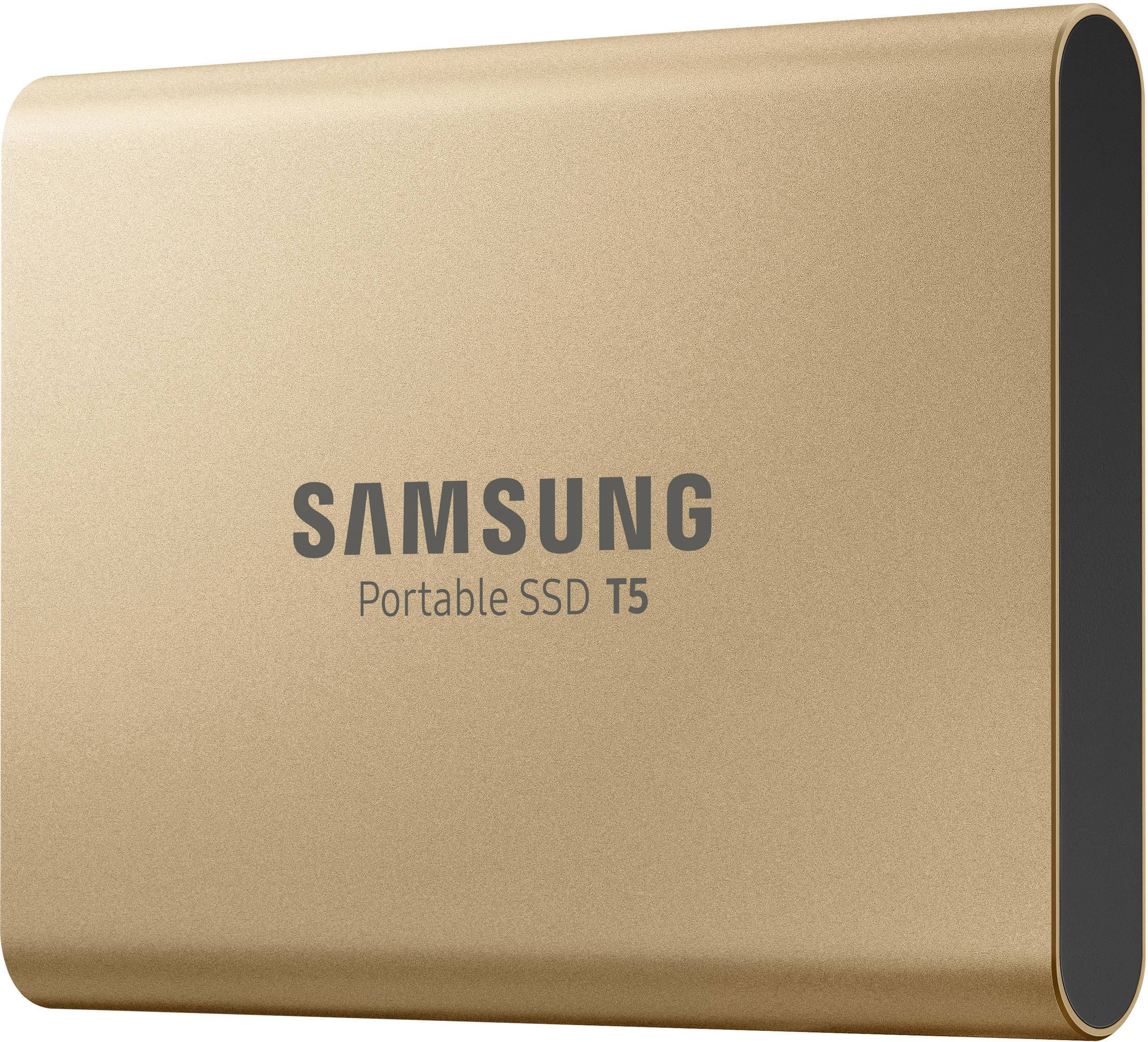 Samsung Portable T5 500 GB Externe SSD USB-C® (USB 3.2 Gen 2) Roségold MU-PA500G/EU-2