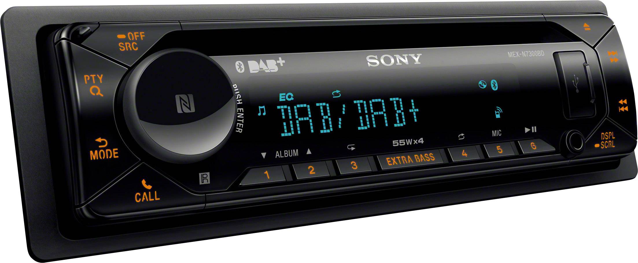 Sony MEX-N7300BD - Auto - Receiver (CD) - im Armaturenbrett - Einzel-DIN - 55 Watt x 4-19