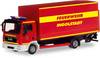 Herpa 094221 H0 Einsatzfahrzeug Modell, LKW Modell MAN TGL Planen LKW "Feuerwehr Ingolstadt"