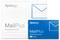 Synology MailPlus Perpetual License Pack mit 20 Lizenzen, zeigt Verpackung und Karte mit Briefumschlag-Symbol.