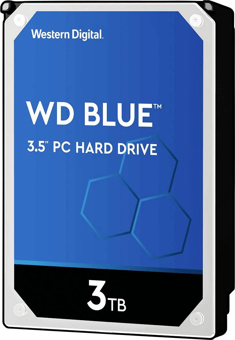 WD 8.9cm (3.5") 3TB SATA3 WD30EZRZ 5400 64MB Blue