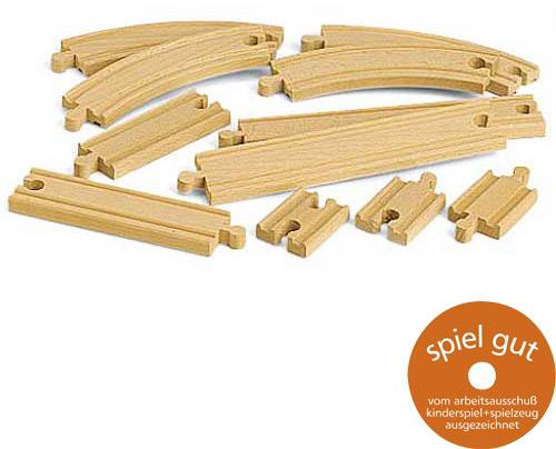 BRIO 7312350334012, Schienenteil, 0,3 Jahr(e), Holz-0