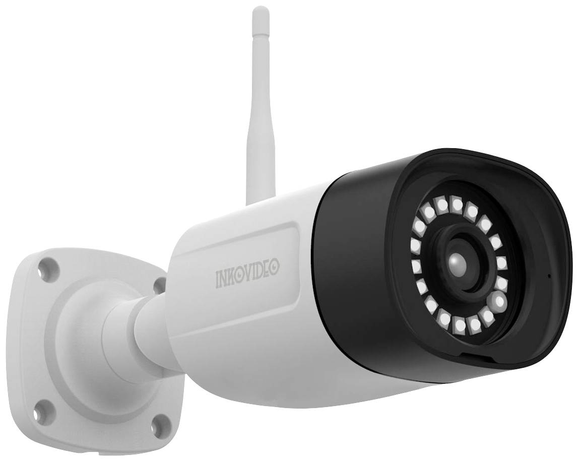 Inkovideo INKO-22M WLAN IP-Überwachungskamera-Set 4-Kanal mit 2 Kameras 1920 x 1080 Pixel-2