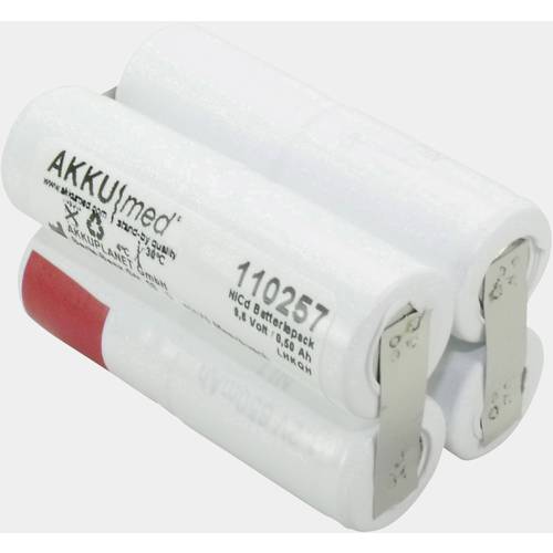 Thumbnail - Akku Med Medizintechnik-Akku ersetzt Original-Akku (Original) GA646-9.6 Aesculap 9.6 V 500 mAh