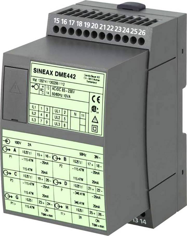 GOSSEN-METRAWATT DME 442 Multi-Messumformer Sineax DME442