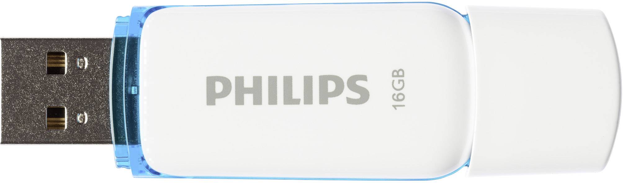 Philips SNOW USB-Stick 16 GB Blau FM16FD70B/00 USB-A (USB 2.0)-3