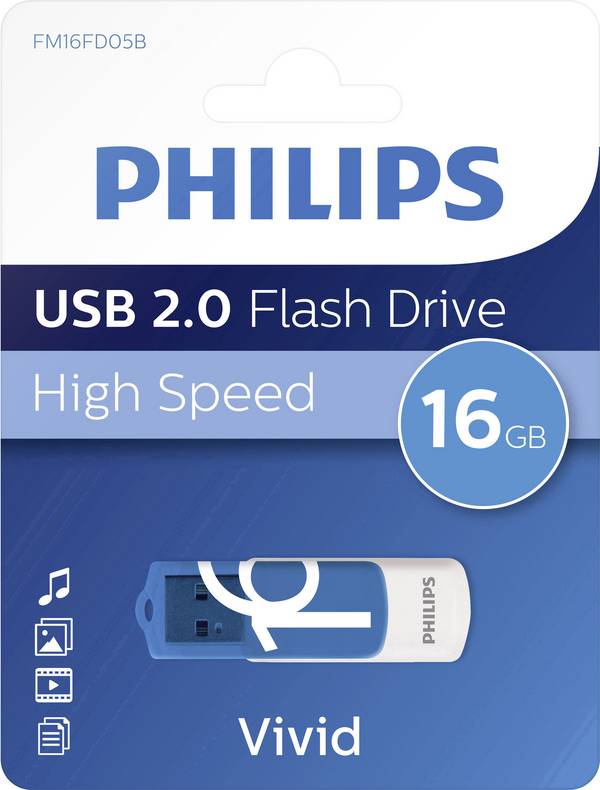 Philips USB-Stick »Vivid 16 GB«