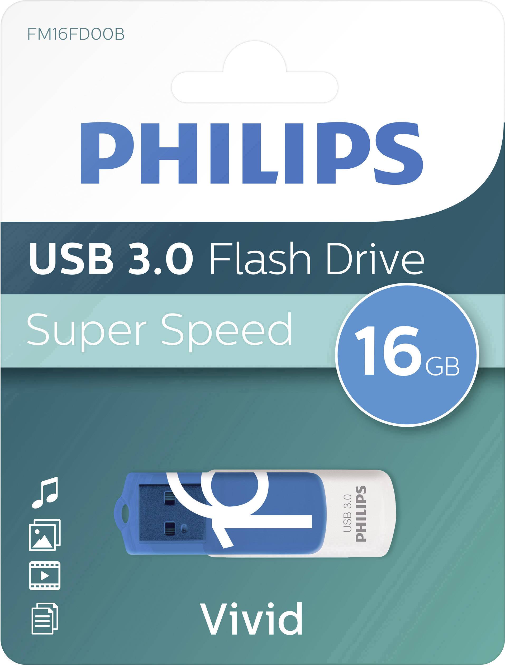 Philips VIVID USB-Stick 16 GB Blau FM16FD00B/00 USB-A (USB 3.2 Gen 1)-6