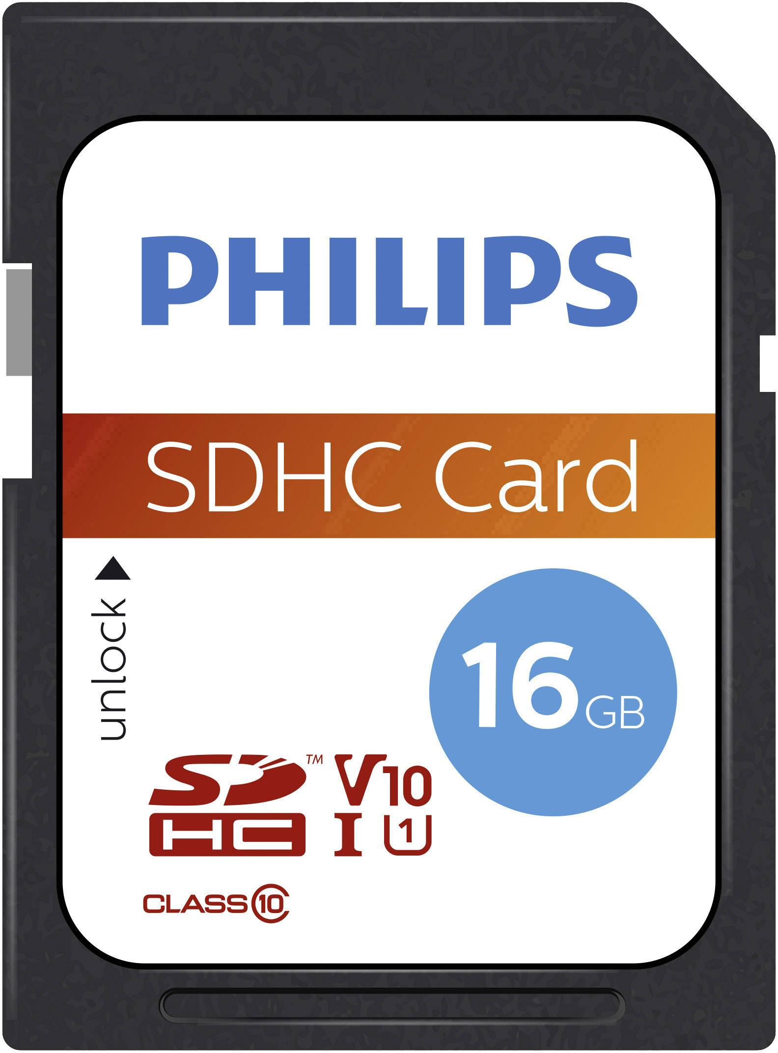 PHILIPS SD SDHC Card  16GB Card Class 10