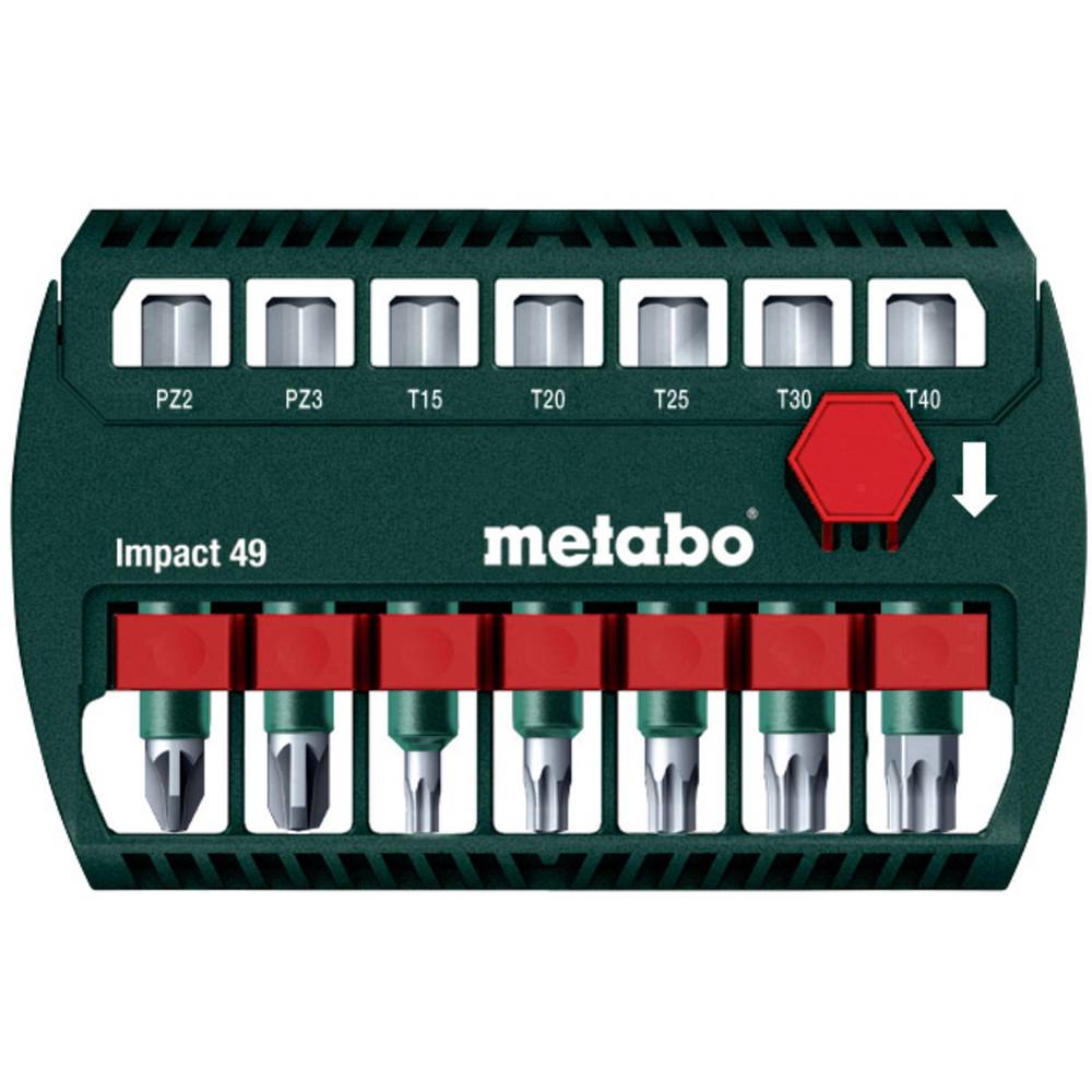 Metabo Bit-assortment Impact 49 mm (7-delig)