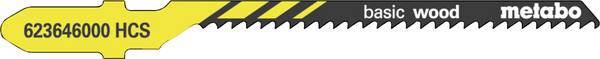 Metabo 623605000 25 Stichsägeblätter "basic wood" 51/ 2,0 mm (623605000) 25 St.