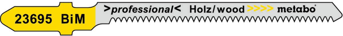 Metabo 623695000 5 Stichsägeblätter, Holz 57 5 St.