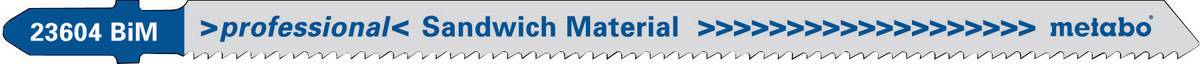 Metabo 623604000 5 Stichsägeblätter, Metall 150 5 St.