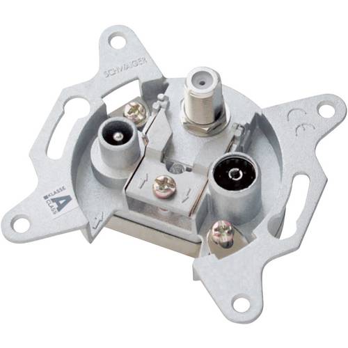 Schwaiger RDS808 011 Antennendose 3-fach