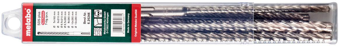 Metabo 626246000 Beton-Spiralbohrer-Set 7teilig 5 mm, 6 mm, 6.5 mm, 8 mm, 10 mm, 12 mm 7 St.