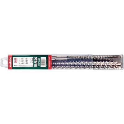 'SDS-plus Bohrer-Set von Metabo in Kunststoffverpackung. Enthält mehrere Bohrer unterschiedlicher Größen für Bohrmaschinen.'
