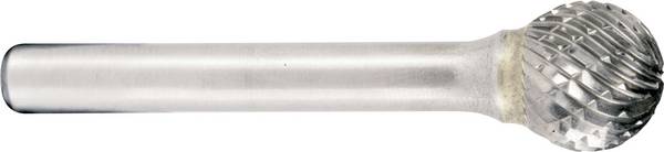 Metabo 628349000 Frässtift Hartmetall Kugel 6 mm Länge 50 mm  Arbeits-Länge 5 mm Schaftdurchmesser 6 mm 1 Stück