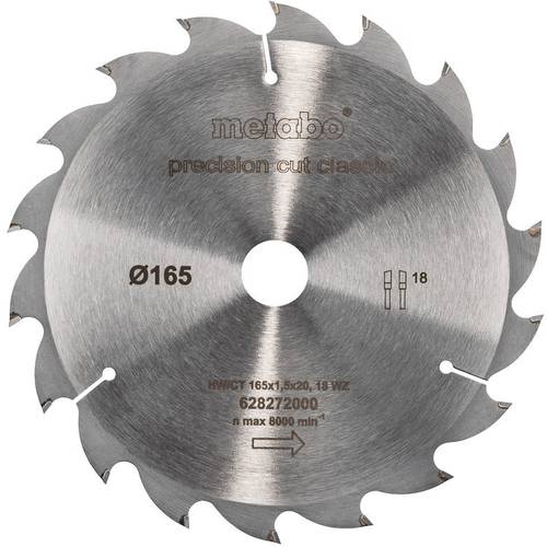 Metabo 628272000 Kreissägeblatt 165 mm 1 St.