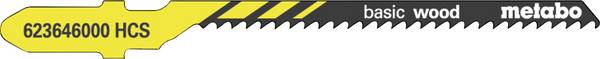 Metabo 623646000 5 Stichsägeblätter "basic wood" 51/ 2,0 mm (623646000) 5 St.