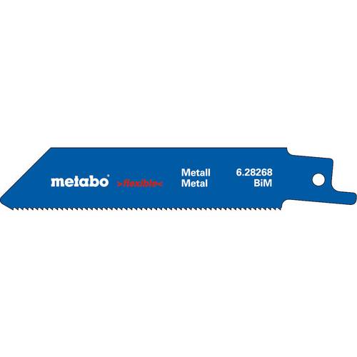 Metabo 628268000 5 Säbelsägeblätter, Metall 100 5 St.