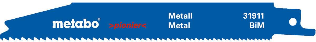 Metabo 631911000 2 Säbelsägeblätter, Metall 150 2 St.