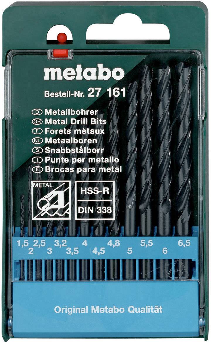 METABO 627161000 Metall-Spiralbohrer-Set 13teilig 13 St.