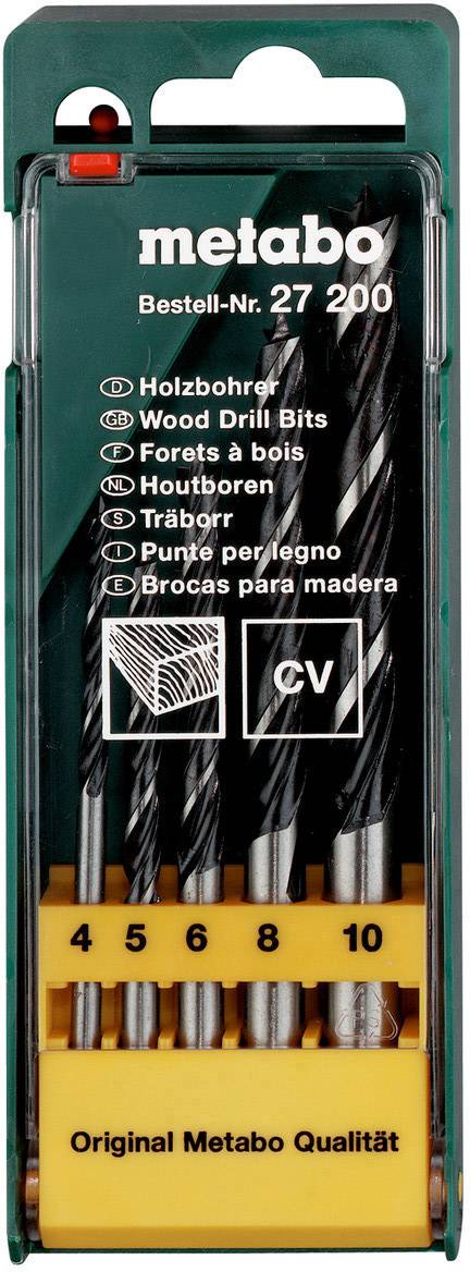 METABO 627200000 Holz-Spiralbohrer-Set 5teilig 1 St.