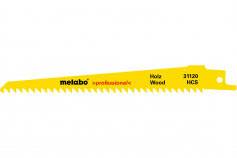 METABO 631470000 Metabo 5 Säbelsägeblätter, Holz 150