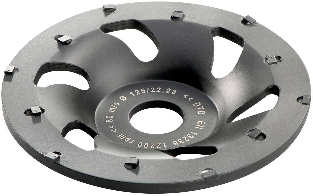 PKD Diamantschleiftop 125mm mit 9 PKD Diamant-Schleifteller Schleiftopf Bitumen