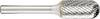 Metabo 628345000 Frässtift Hartmetall Walze Schaftdurchmesser 6 mm 1 Stück