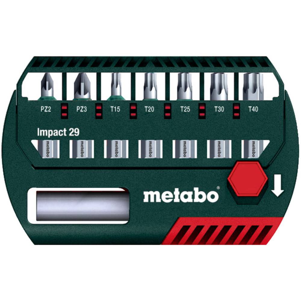 Metabo Bit-assortment Impact 29 mm (8-delig)