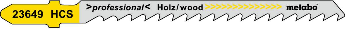 Metabo 623607000 25 Stichsägeblätter, Holz 74 25 St.