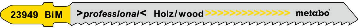 Metabo 623949000 5 Stichsägeblätter, Holz 90 5 St.