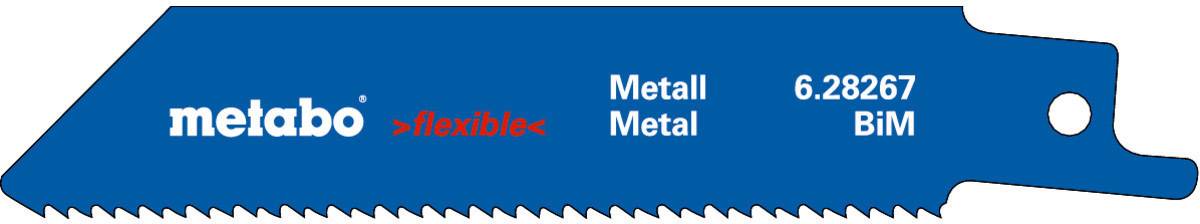 METABO 5 Säbelsägeblätter, Metall 100 Metabo 628267000