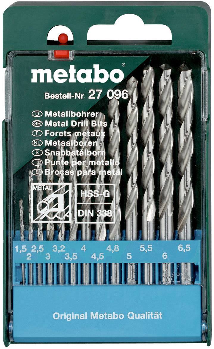 METABO 627096000 Metall-Spiralbohrer-Set 13teilig 1 St.