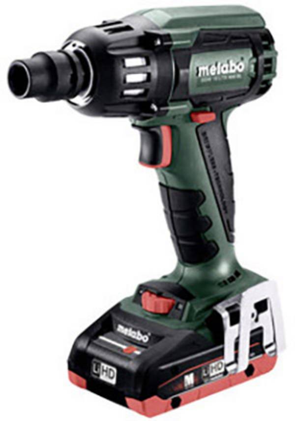 Metabo SSW 18 LTX 400 BL 602205800 Akku-Schlagschrauber 400 Nm  18 V Anzahl mitgelieferte Akkus 2 4 Ah LiHD